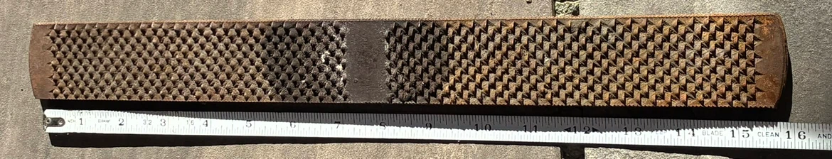 16" Tool Antique Heller Bros Horse Hoof Rasp vintage - photo 5
