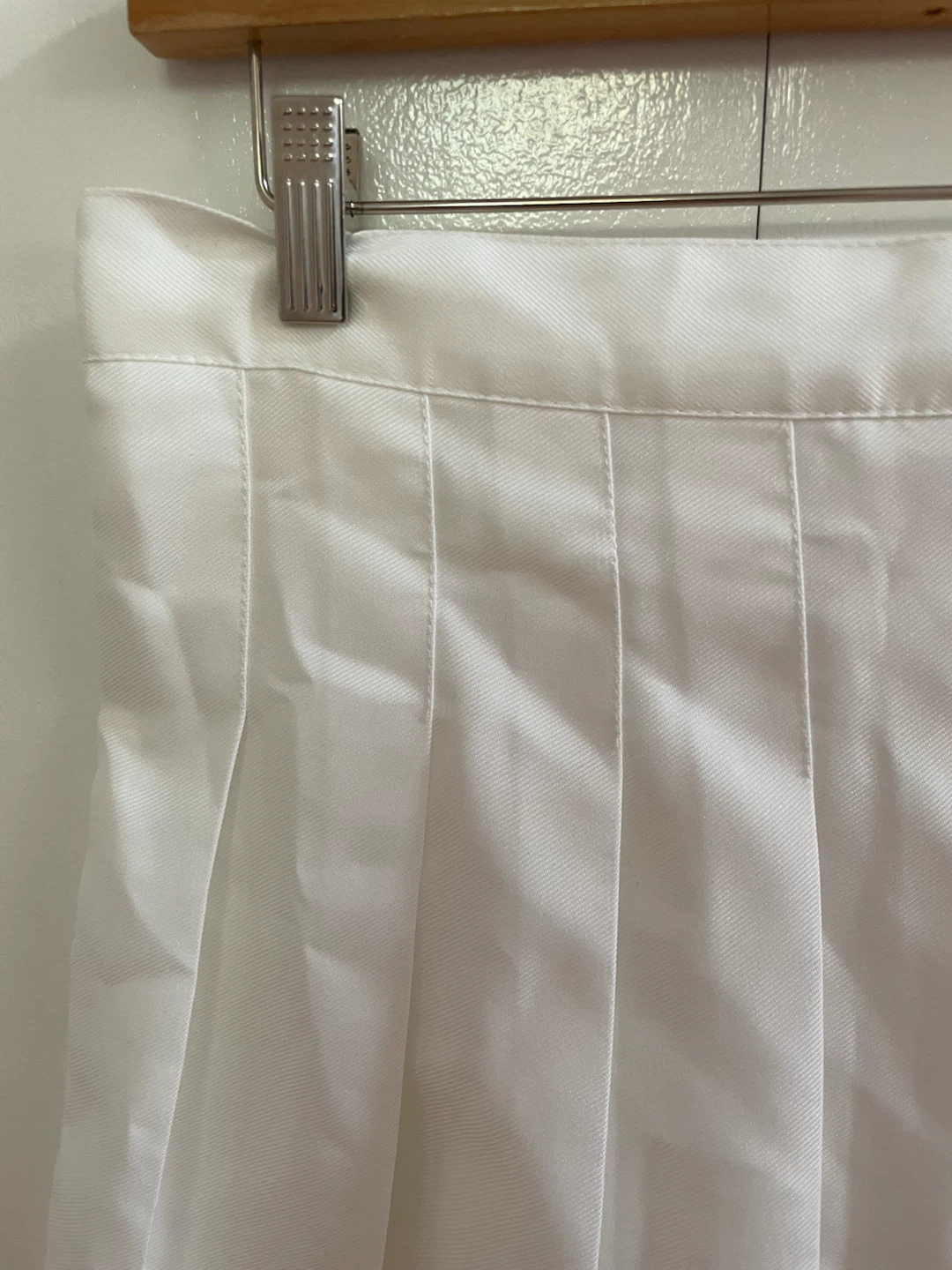 White Pleated Tennis Skirt - photo 2