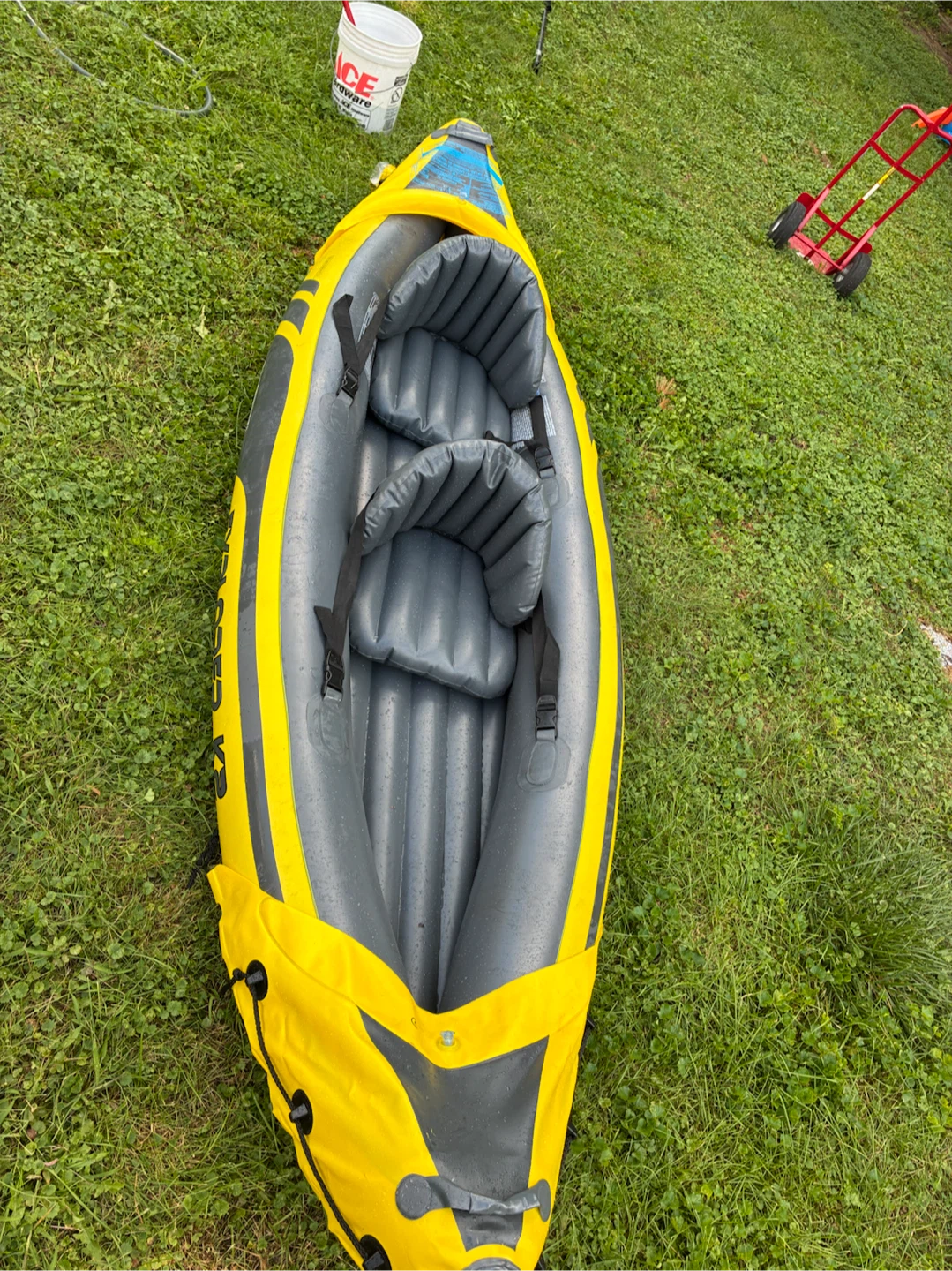 Inflatable kayak