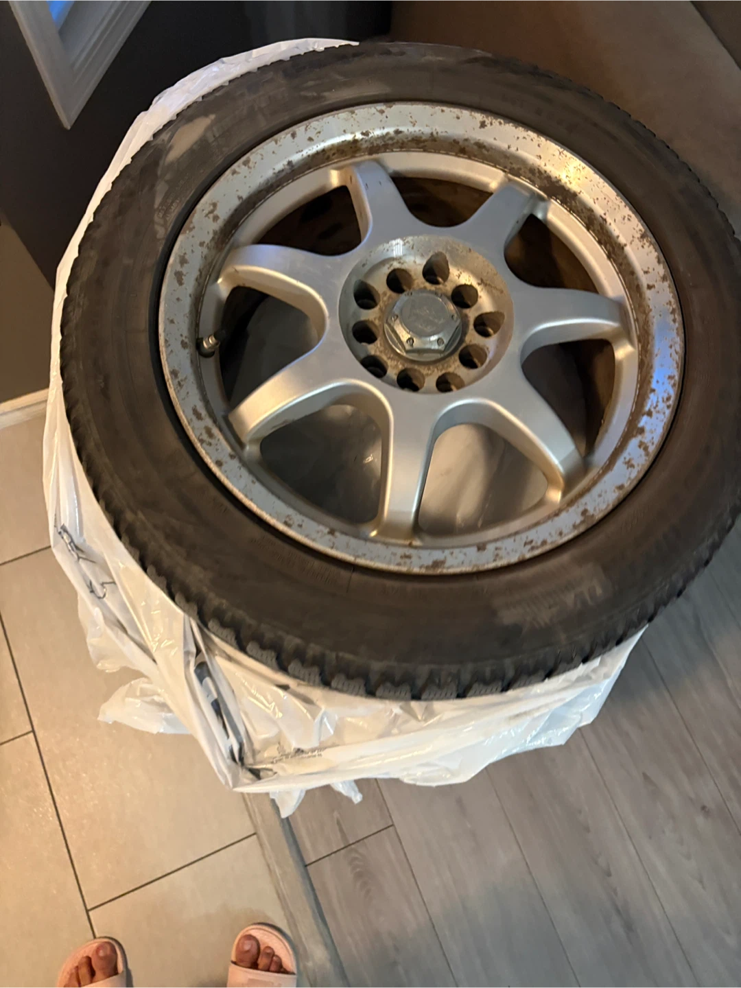 Michelin Winter Tire and Rim Set