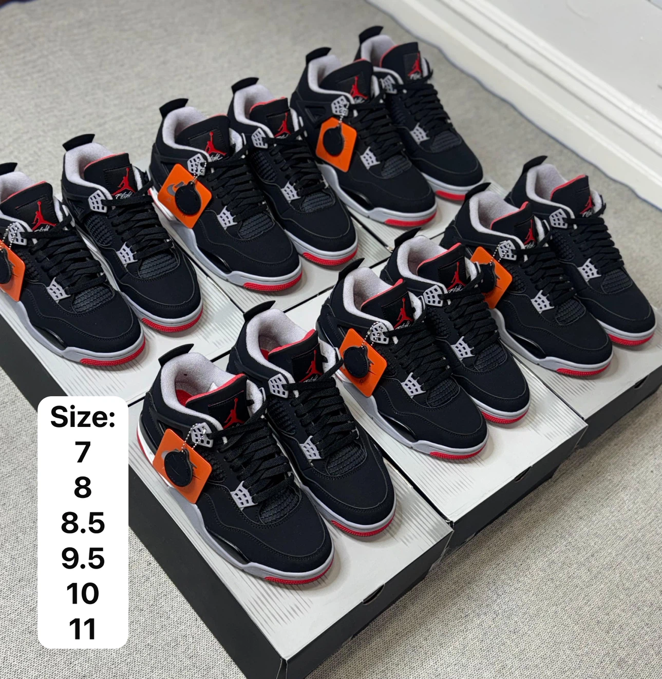 Air Jordan 4 "Bred"