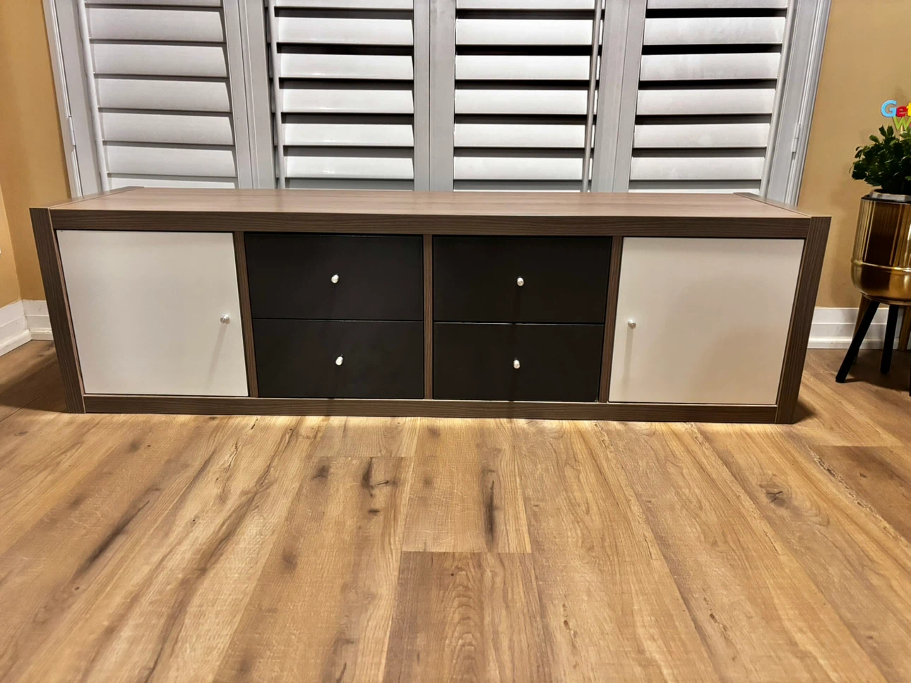 4 IKEA Kallax inserts (Only), no shelving