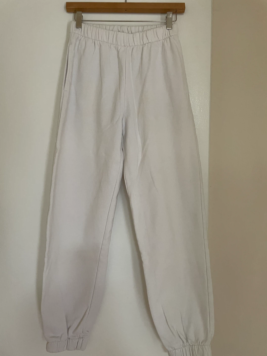 Brandy Melville White Sweatpants
