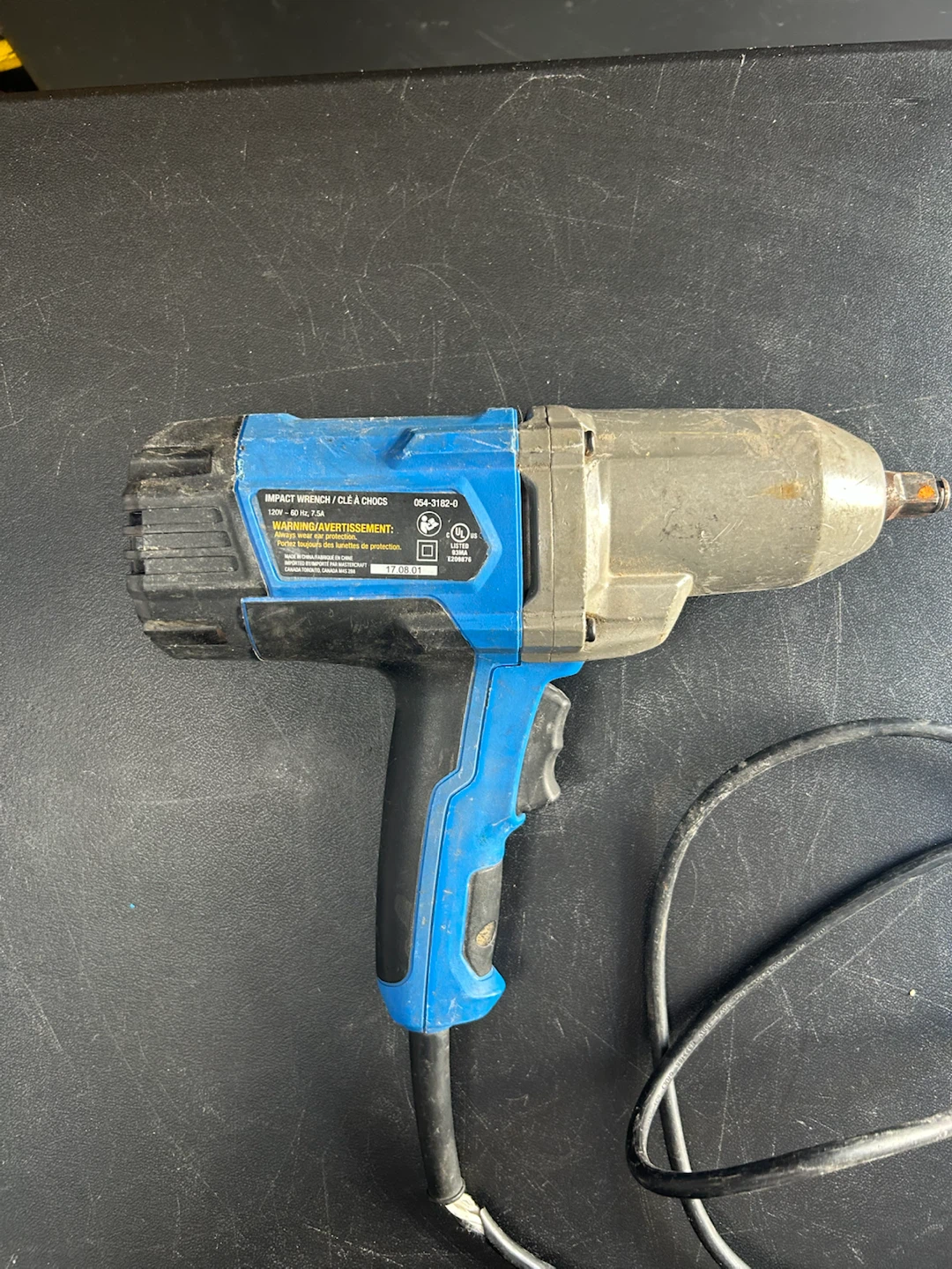 Mastercraft Corded Impact Wrench - photo 2