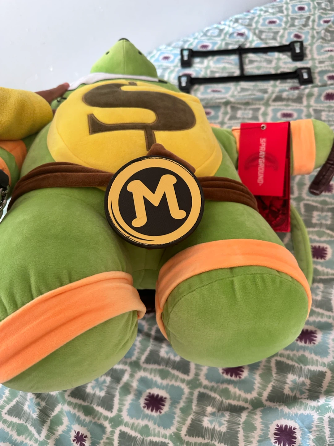 Sprayground "Money Bear" Backpack - Ninja Turtle Inspired - photo 4
