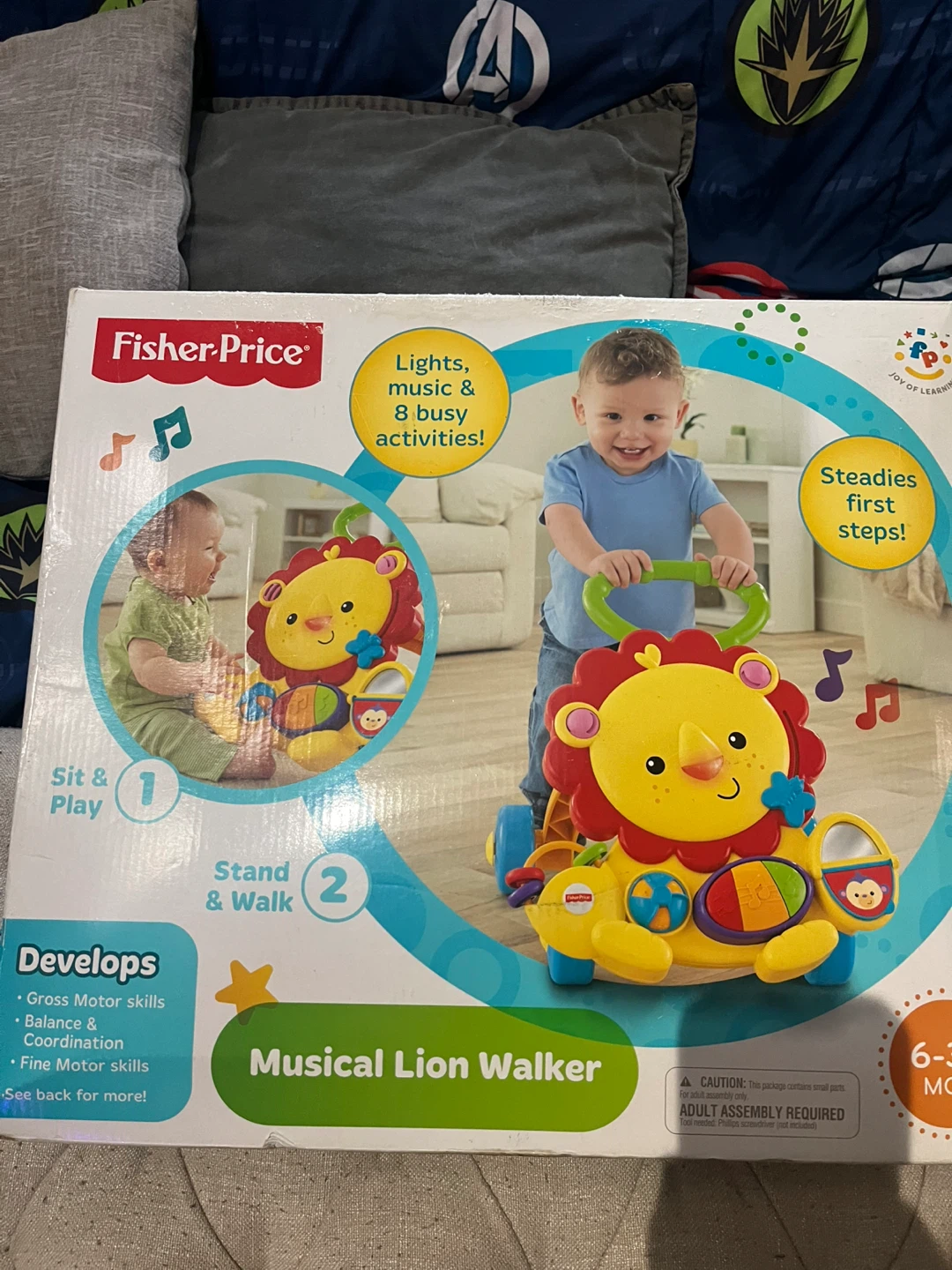 Fisher-Price Musical Lion Walker