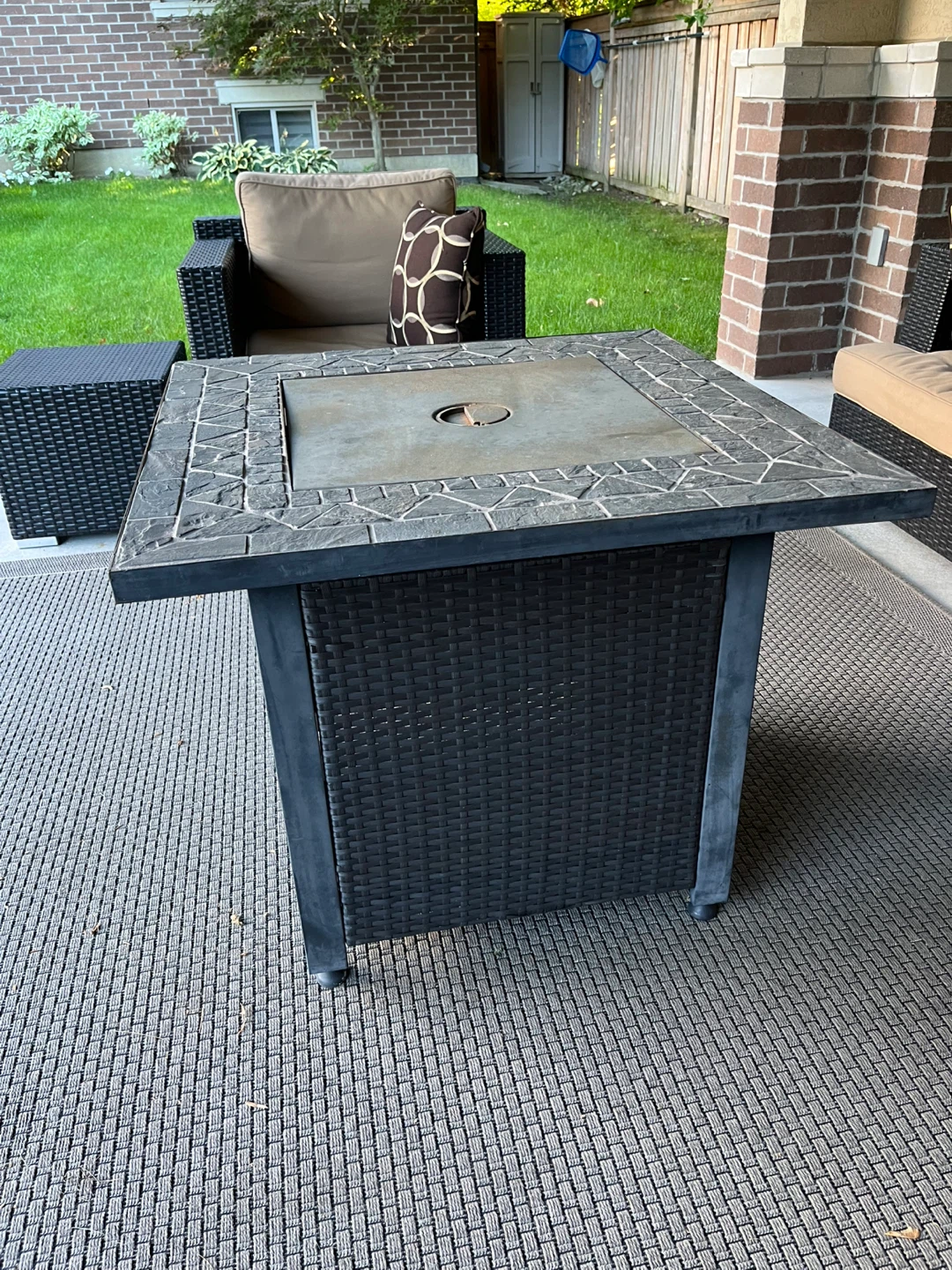 Propane Fire Pit Table