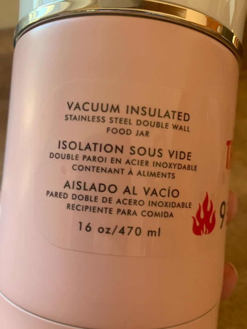 Thermos Pink Vacuum Insulated Food Jar - 16 oz - photo 2