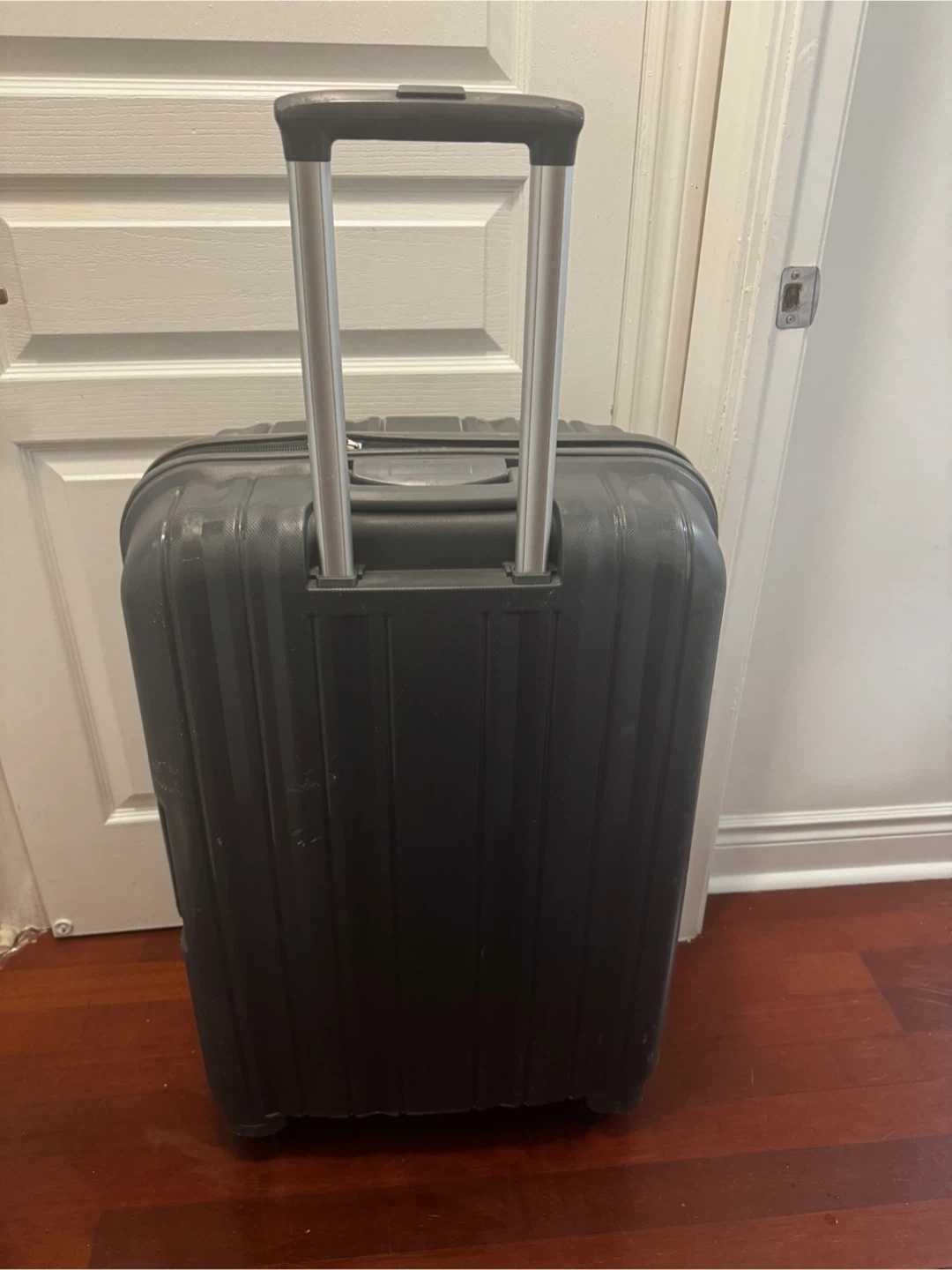 Large Grey Hardside Spinner Luggage ( High Flyer)) - photo 2