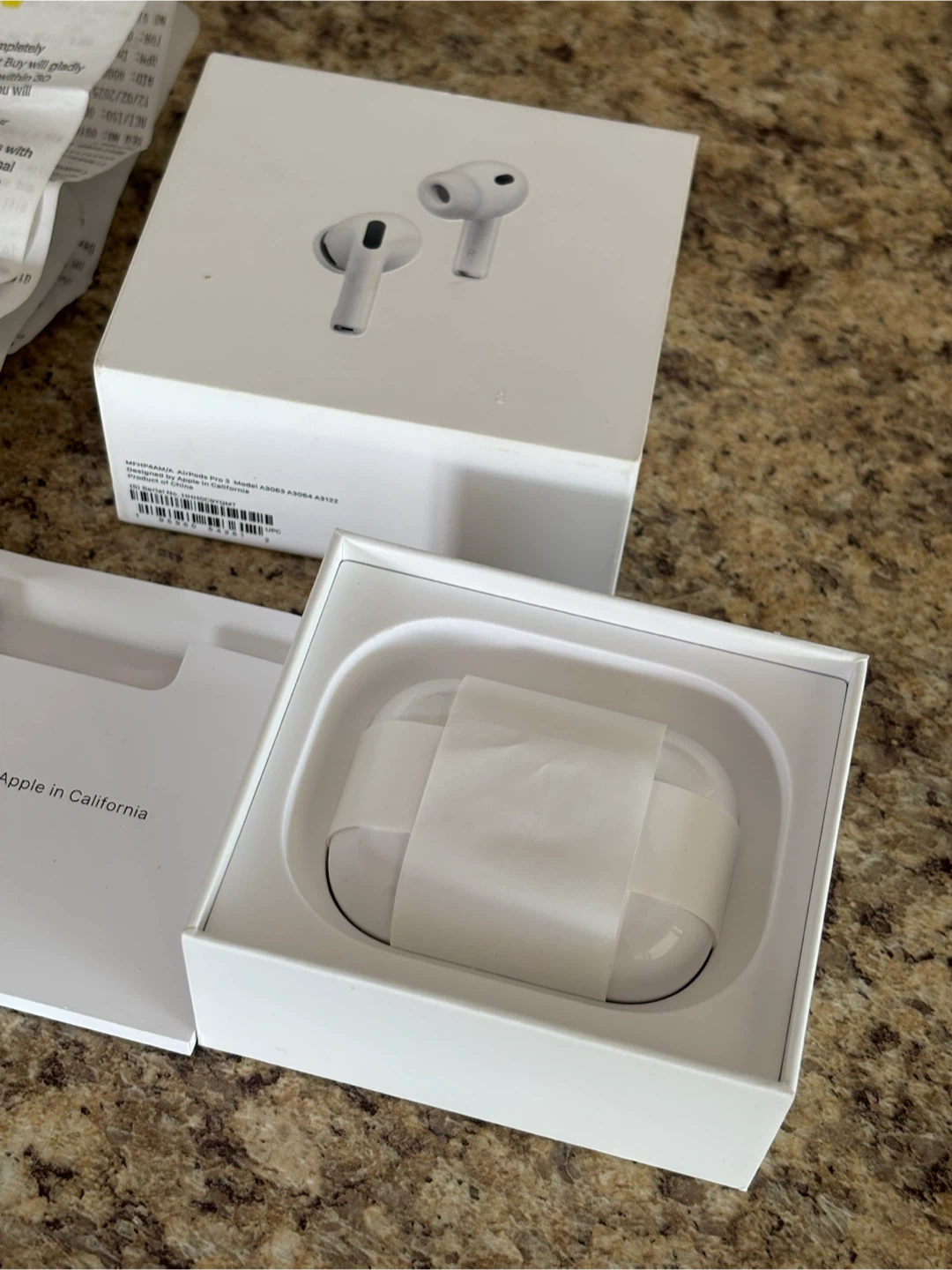 Apple AirPods Pro 3 | Box + Original Bill - photo 3