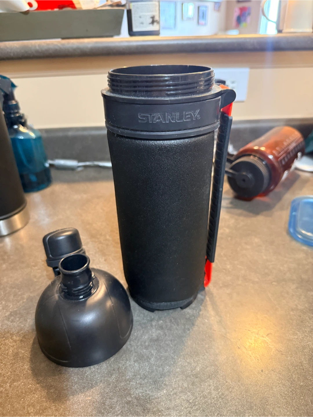 Stanley Matte Black Insulated Water Bottle