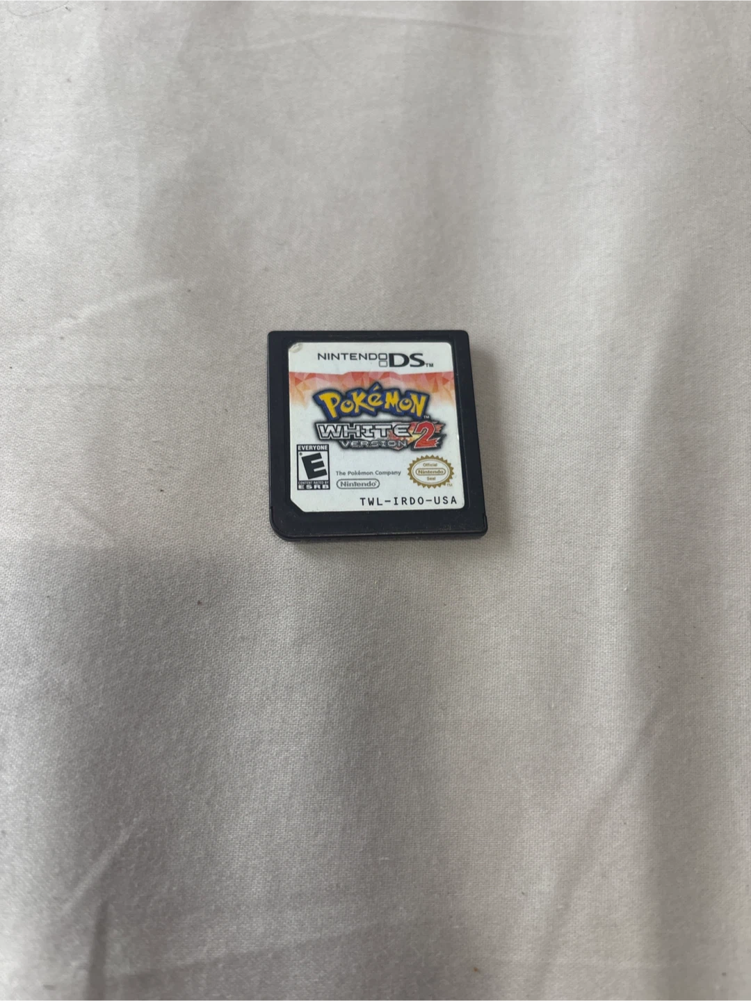 Nintendo DS Pokémon White 2 Version Game Cartridge