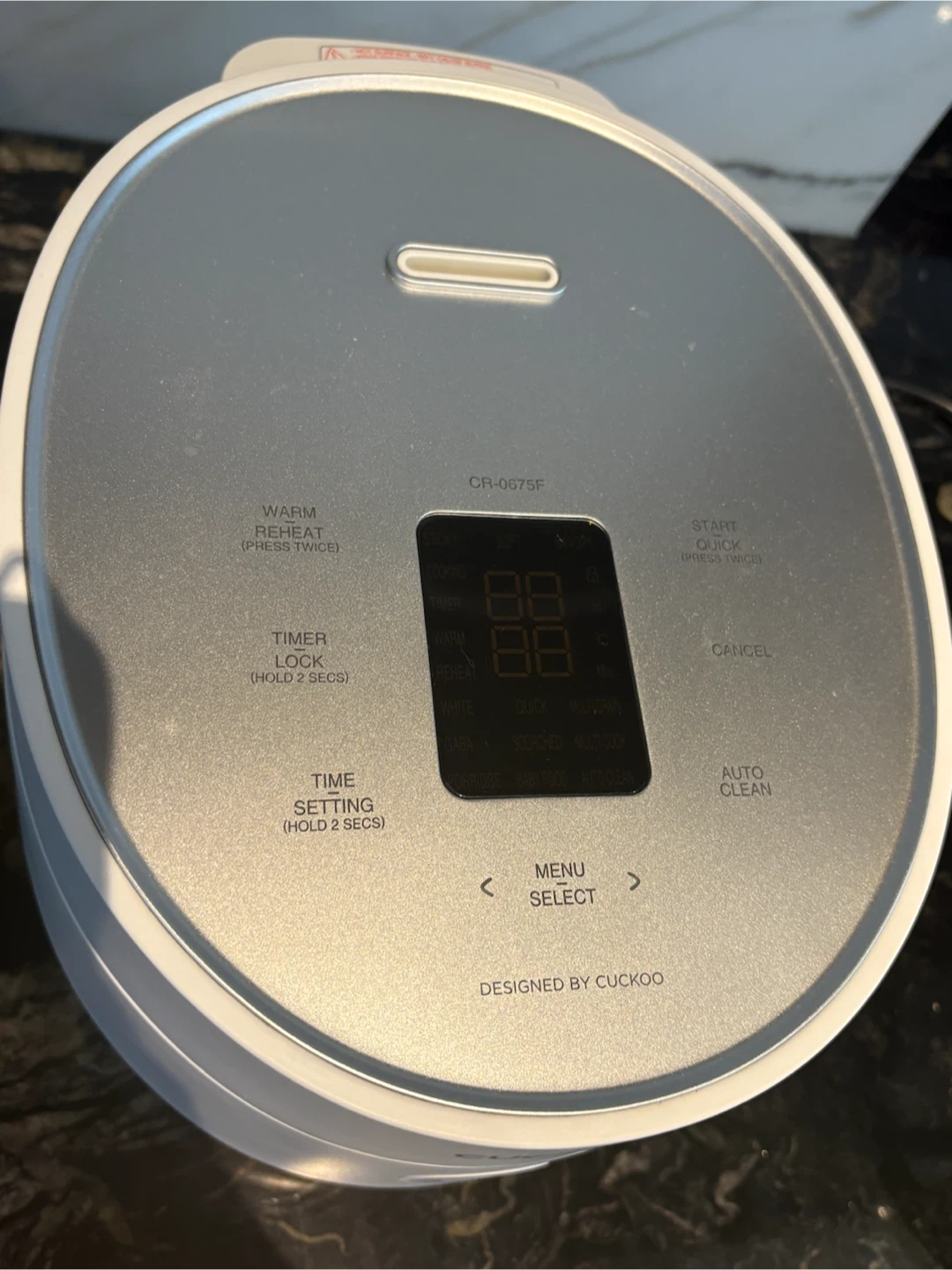 Cuckoo Rice Cooker CR-0675F - photo 2