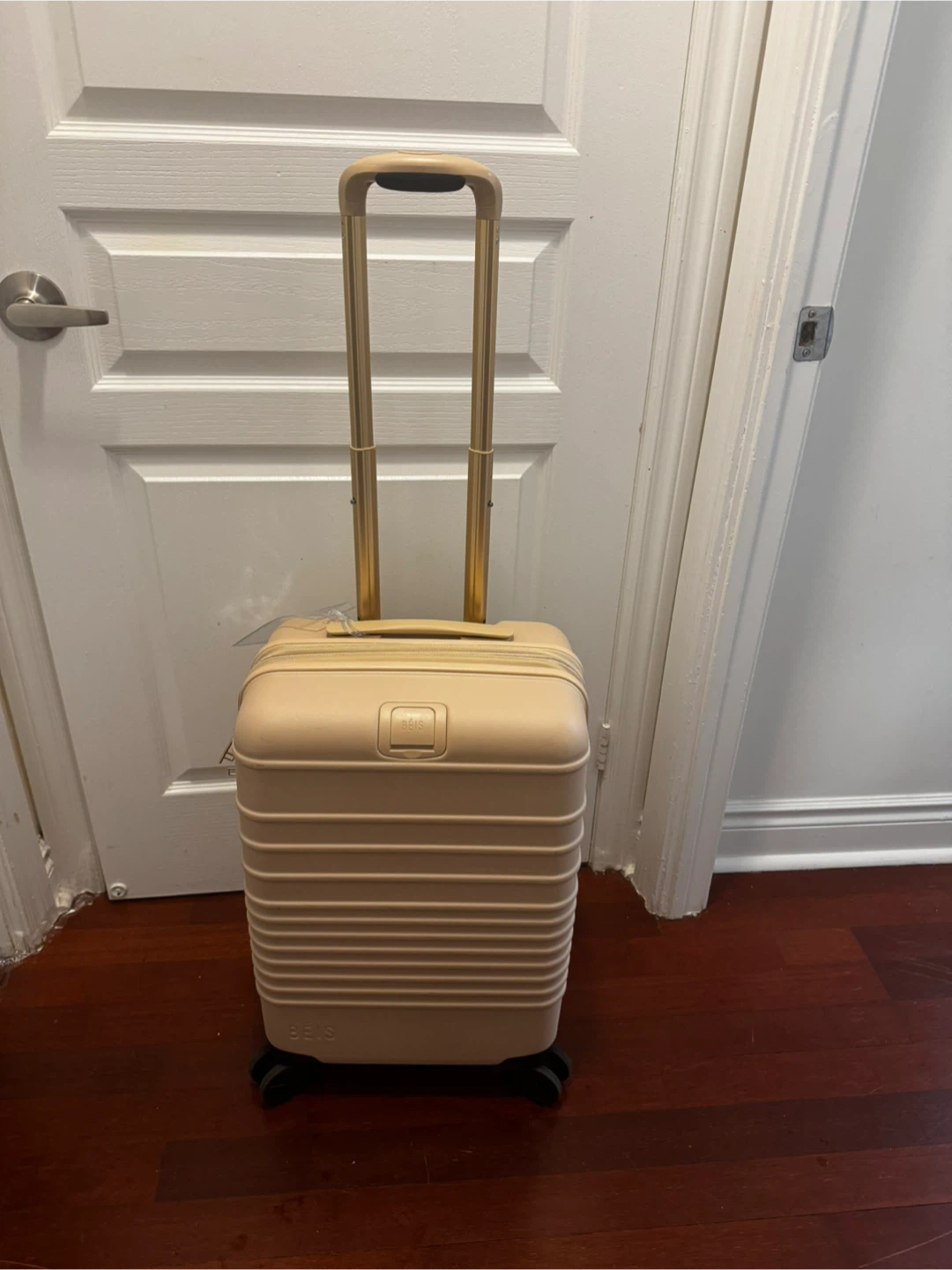 BÉIS Luggage Carry-On Suitcase - Beige