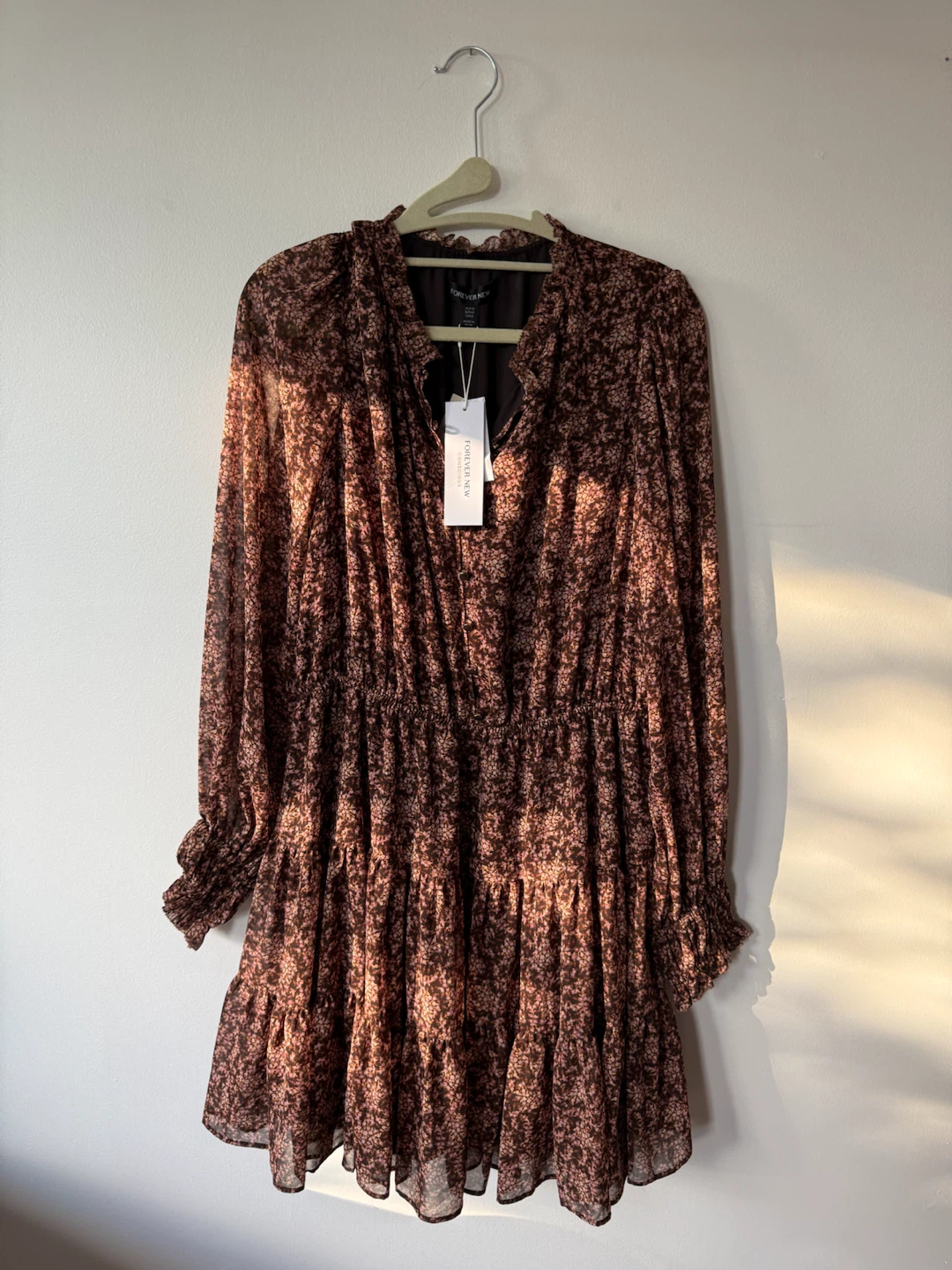 Forever New Floral Print Ruffle Dress - photo 2
