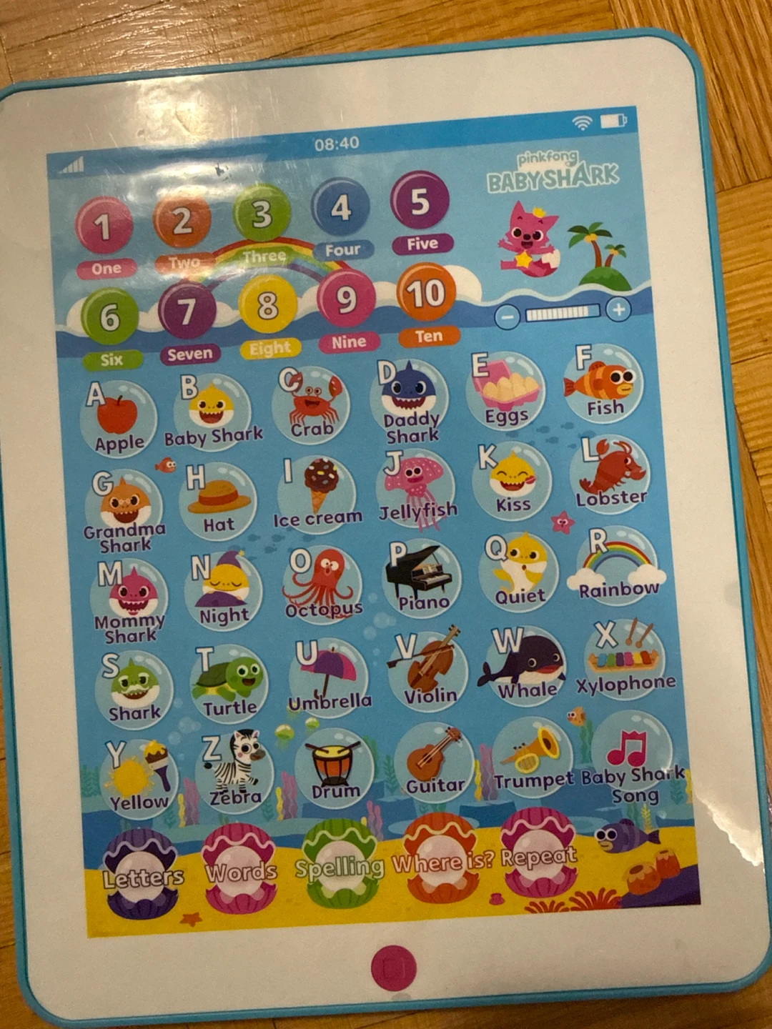 Pinkfong Baby Shark Learning Tablet Toy - photo 3