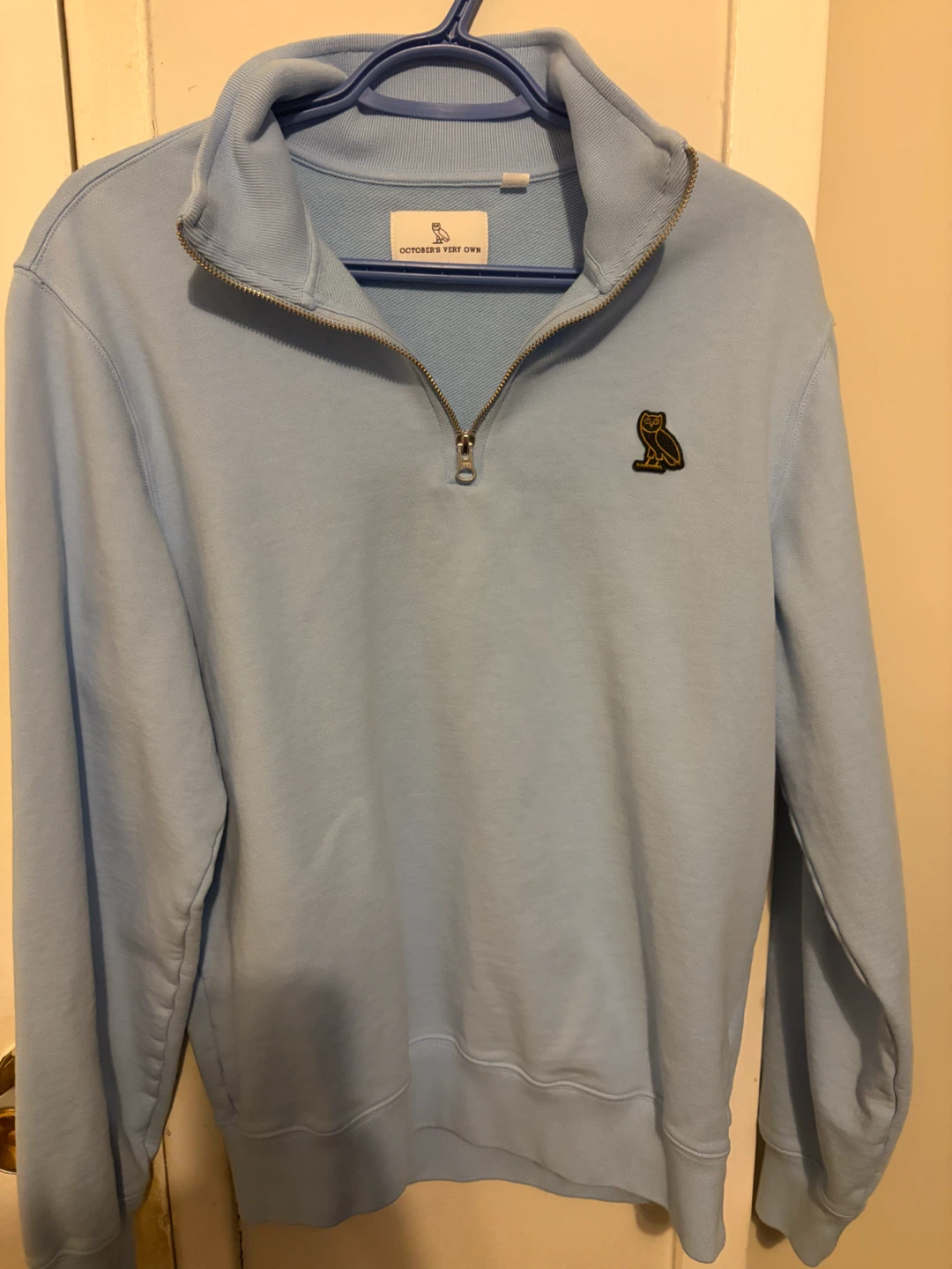 OVO Owl Quarter Zip Sweatshirt size small - photo 3