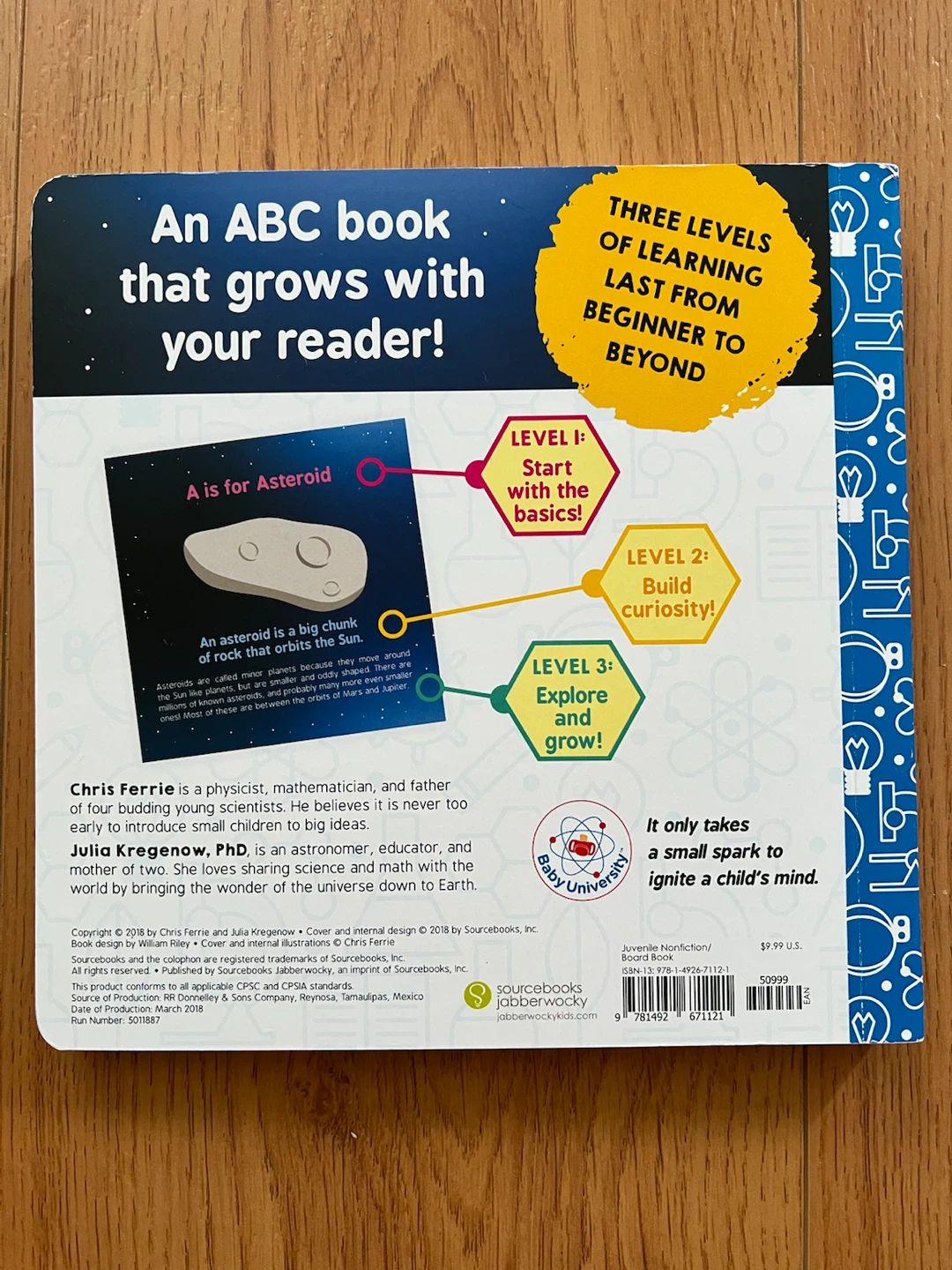 ABCs of Space Board Book by Chris Ferrie - photo 2