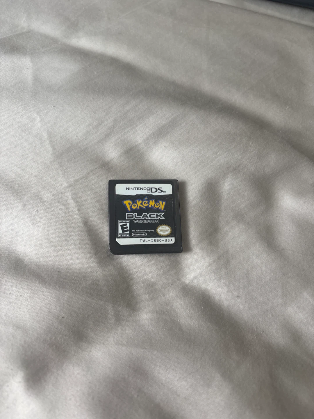 Nintendo DS Pokemon Black Version Game Cartridge