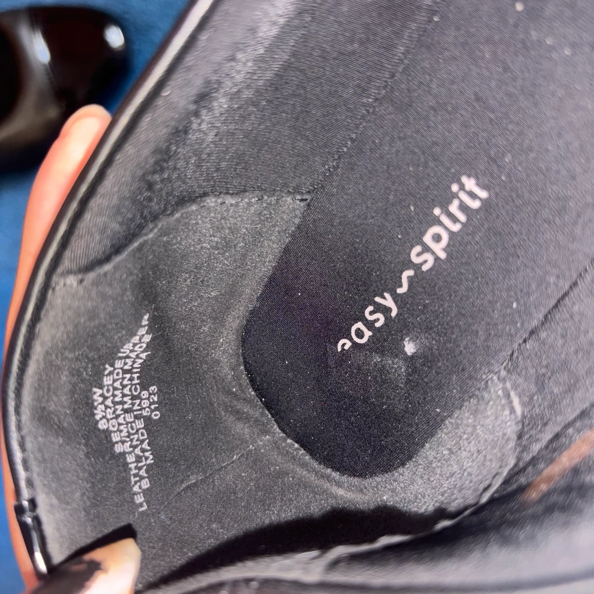 Easy Spirit Black Leather Ballet Flats - photo 3