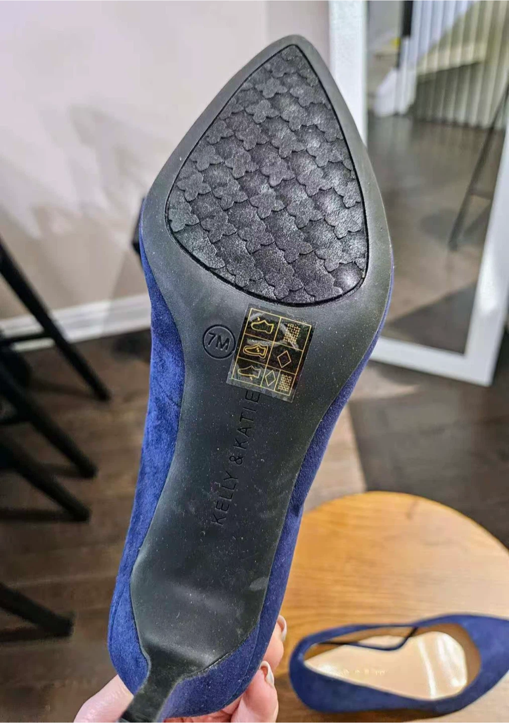 Kelly & Katie Blue Pointed Toe Heels - NEED TO SELL EVERYTHING - photo 2