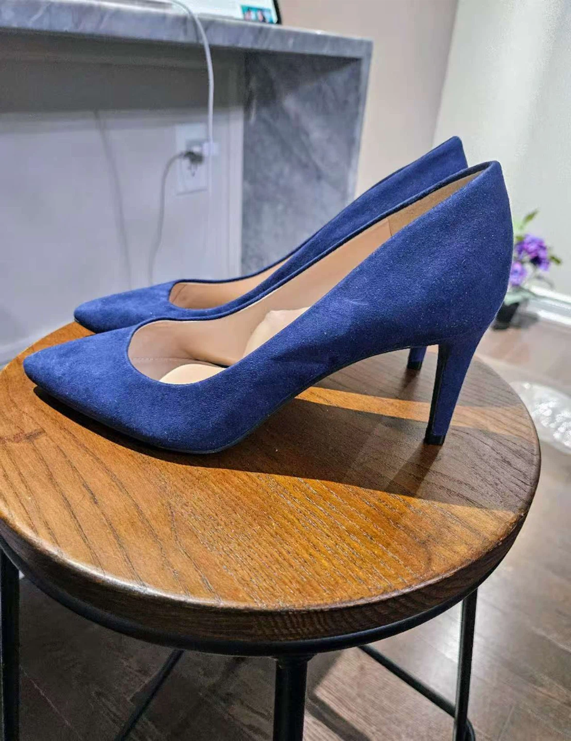 Kelly & Katie Blue Pointed Toe Heels - NEED TO SELL EVERYTHING - photo 3
