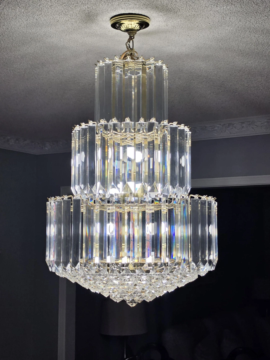 Vintage Chandelier Light Fixture