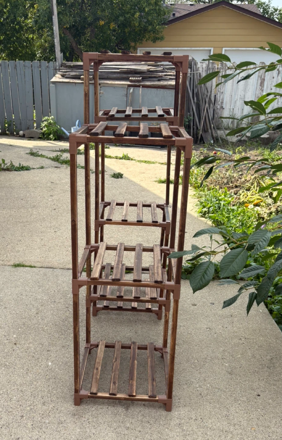 Wooden Plant Stand - photo 2