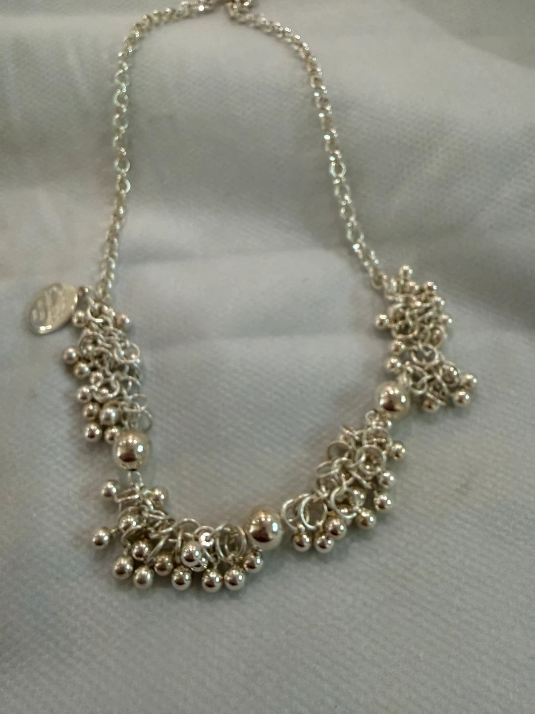 Tiffany & Co. Sterling Silver Charm Necklace
