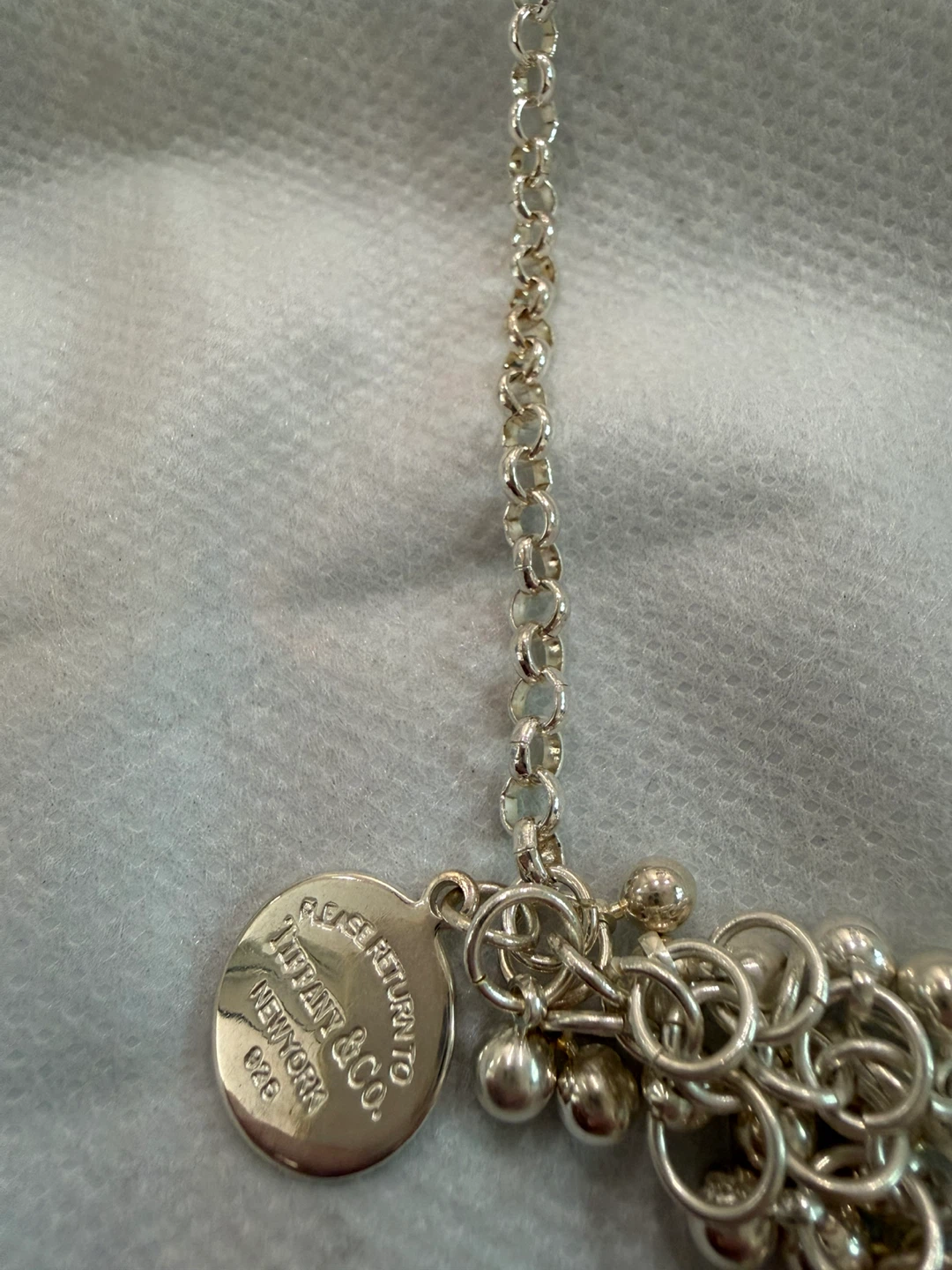 Tiffany & Co. Sterling Silver Charm Necklace - photo 2