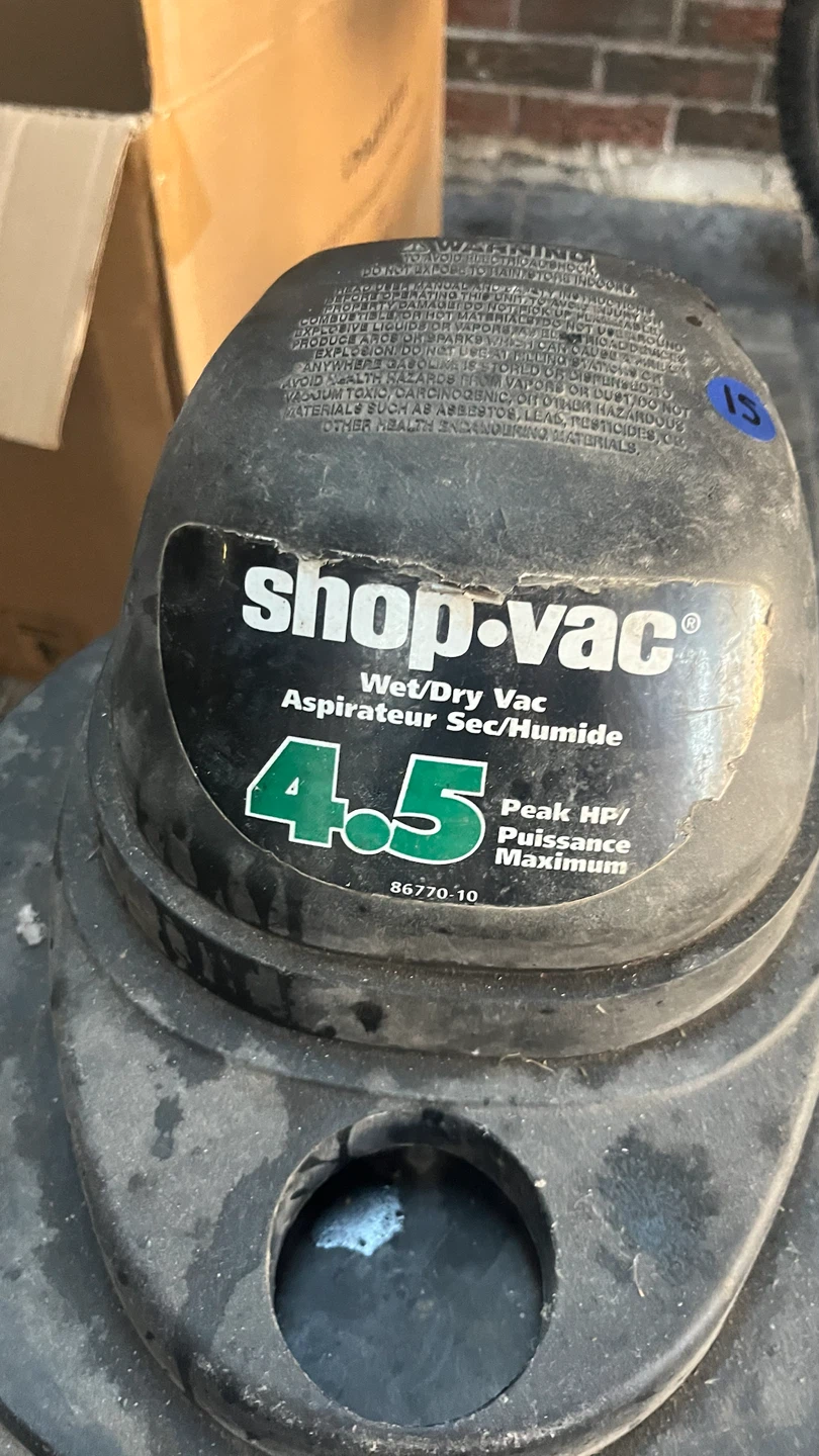 Shop-Vac Wet/Dry Vac 4.5 Peak HP - photo 2