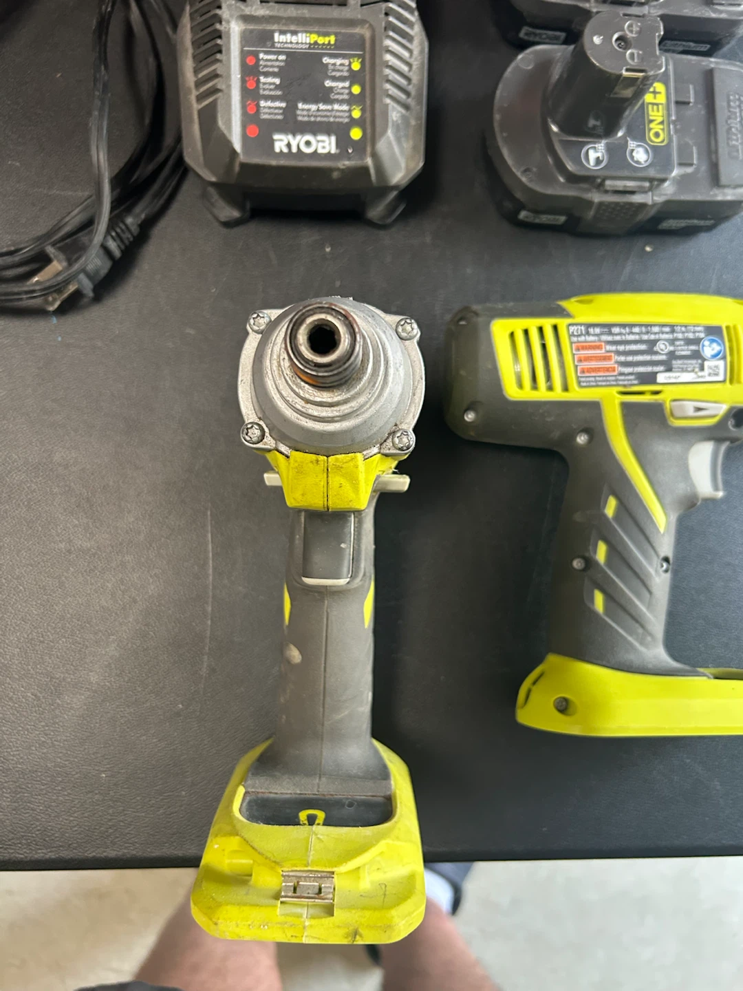 Ryobi 18V Drill and Impact Driver  with 2 Batteries and Charger - photo 3