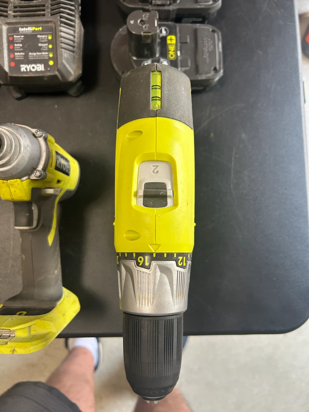 Ryobi 18V Drill and Impact Driver  with 2 Batteries and Charger - photo 4