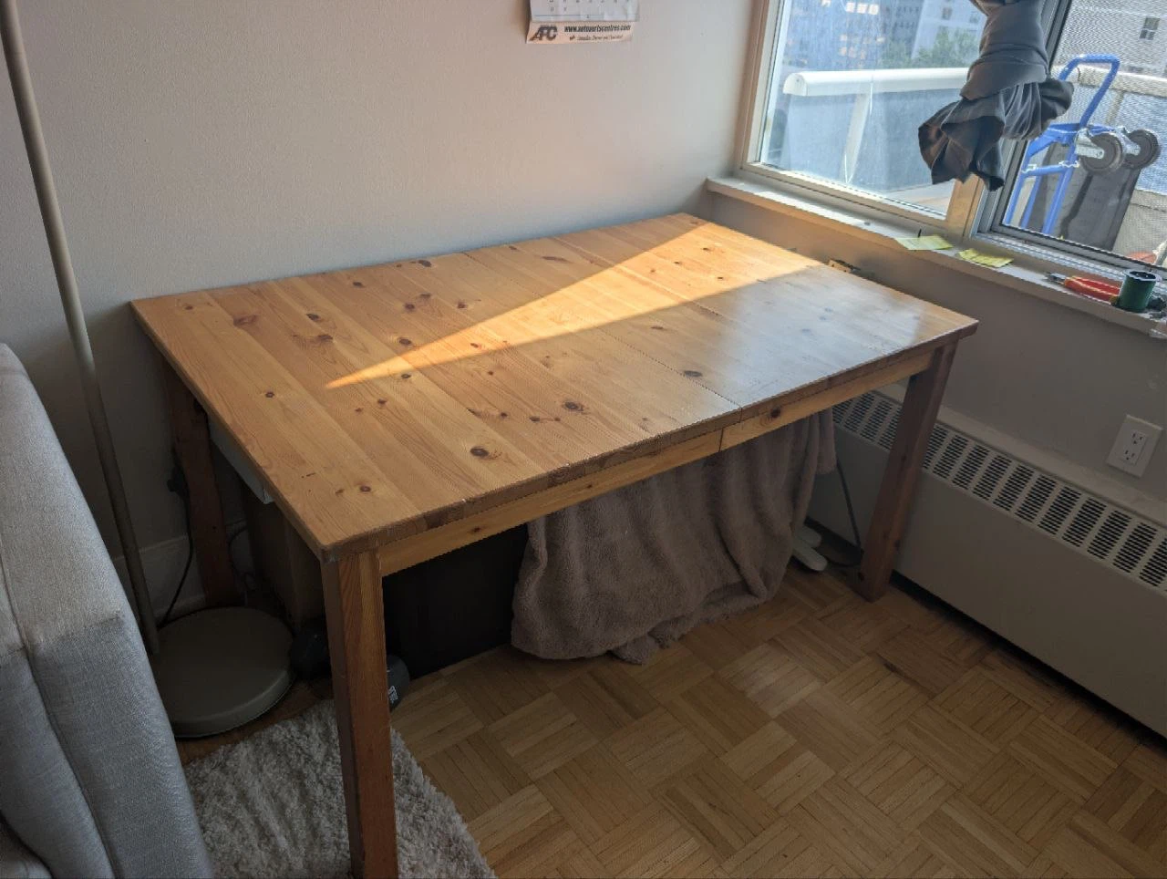 Solid Wood Dining Table - photo 2