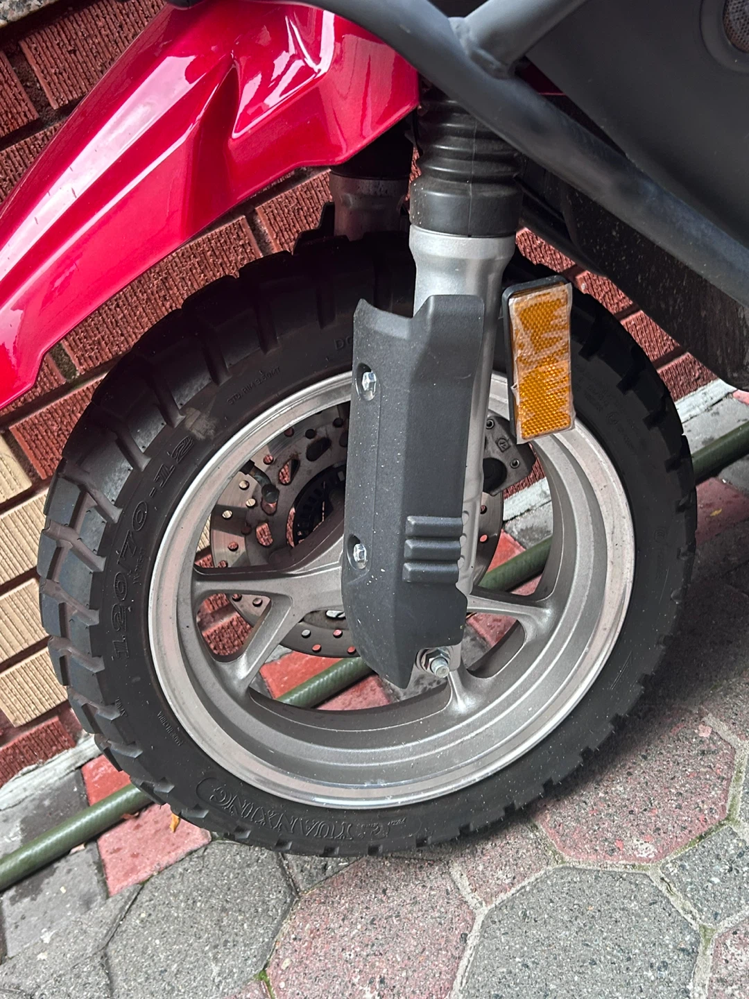 2024 Transpro Tank II 200cc Scooter – Low Miles – Red - photo 3
