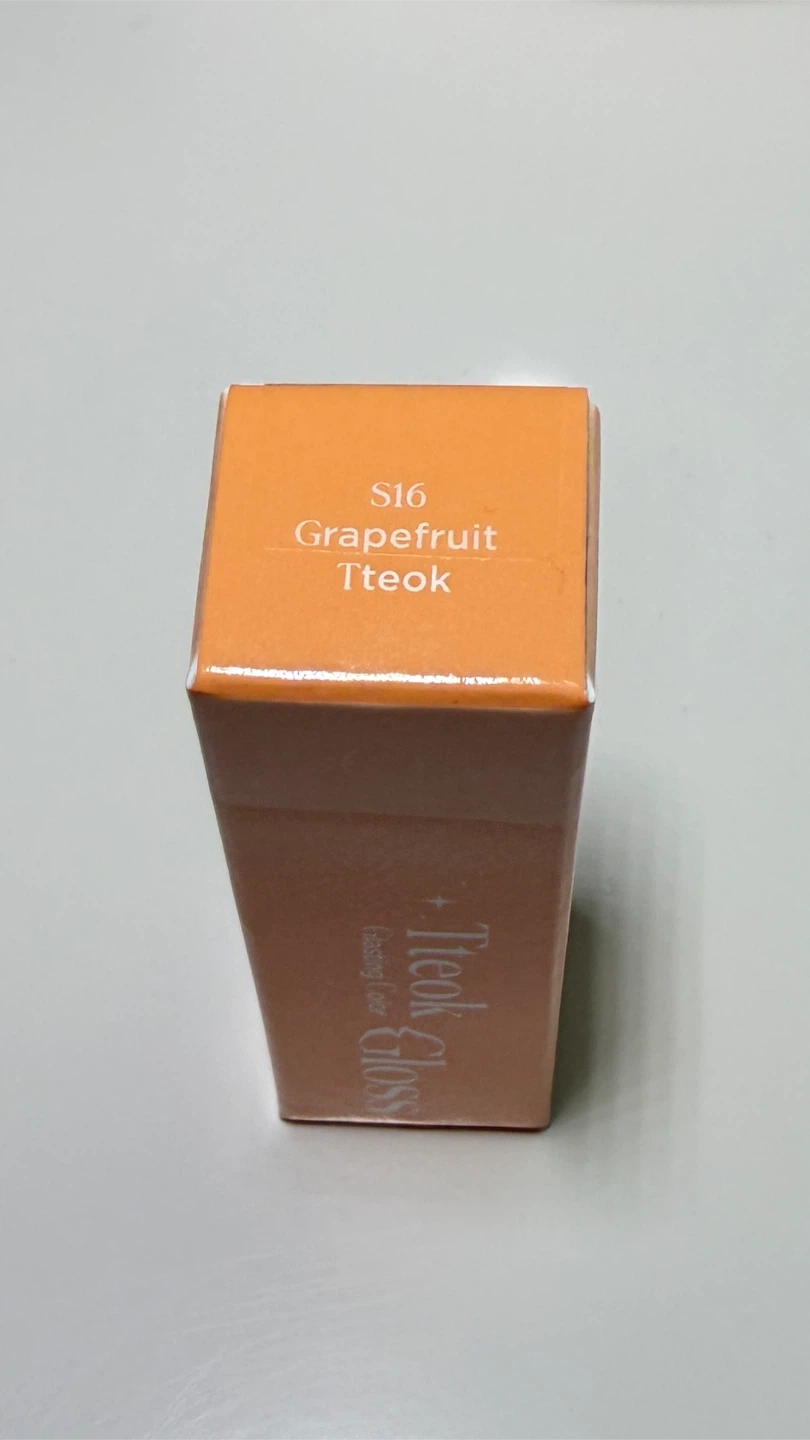 rom&nd Tteok Gloss S16 Grapefruit Tteok - photo 3