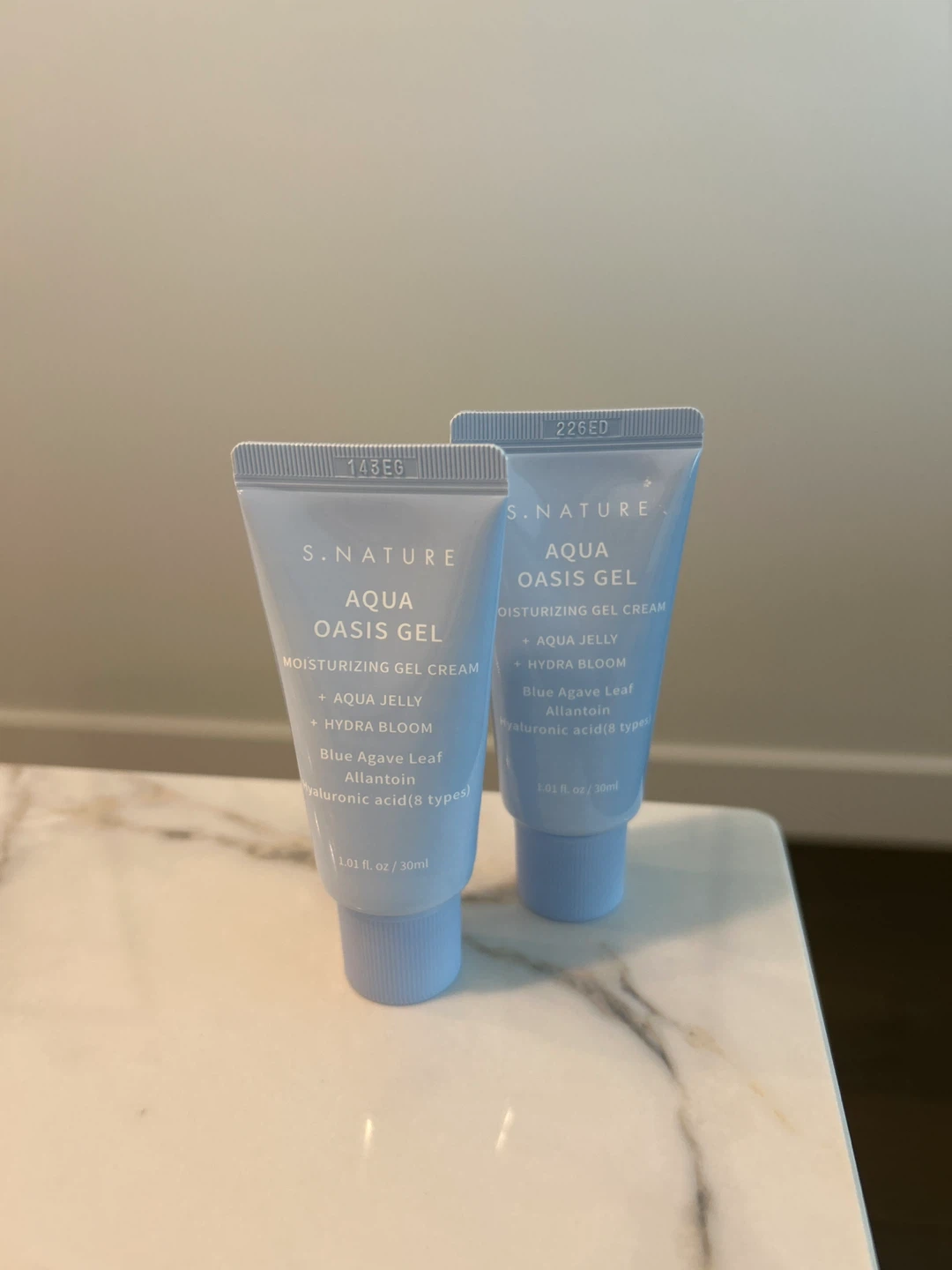 S. NATURE Aqua Oasis Gel Moisturizing Cream (2x 30ml)