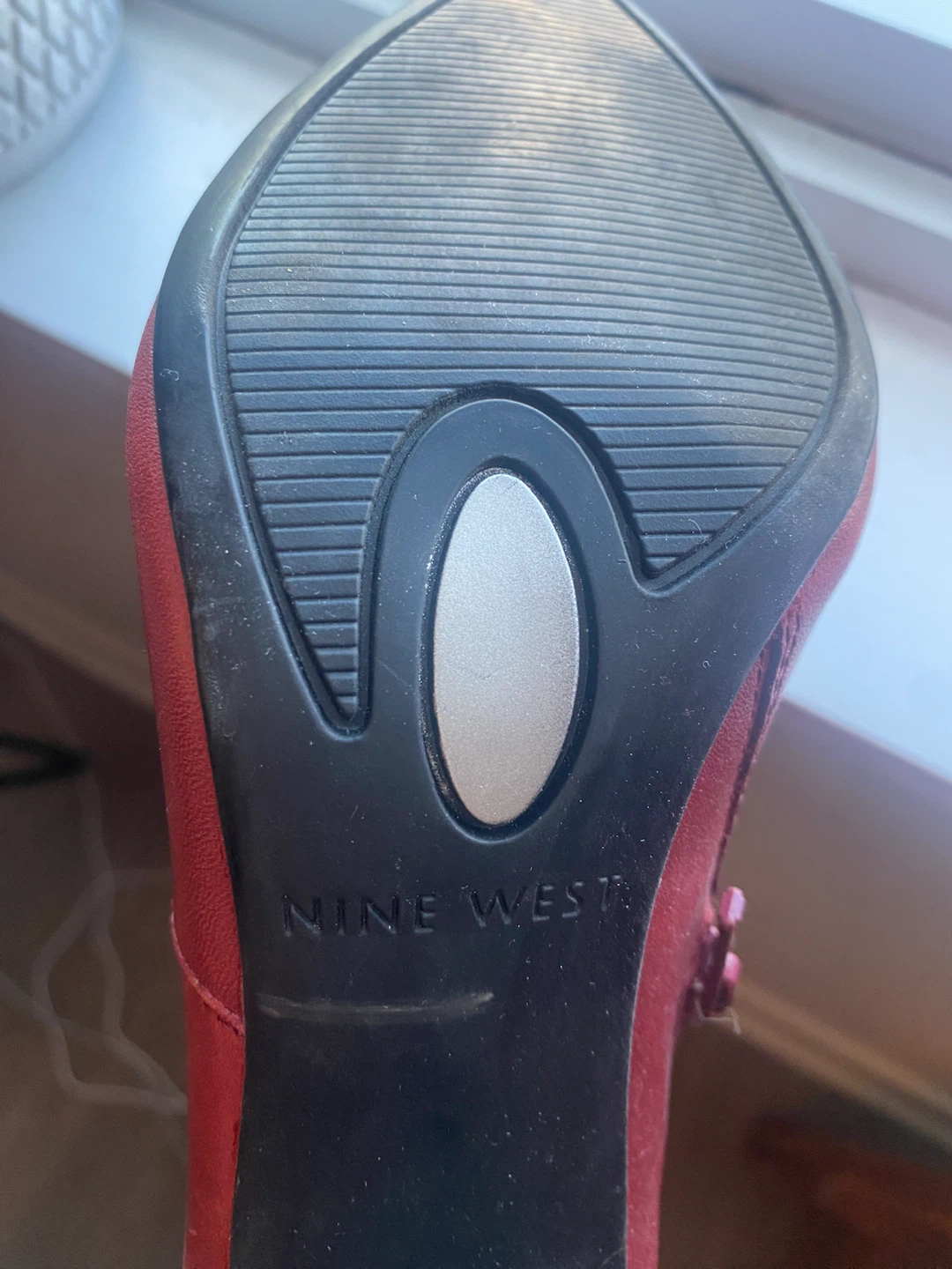 Nine West Red Leather Heeled Booties - photo 3
