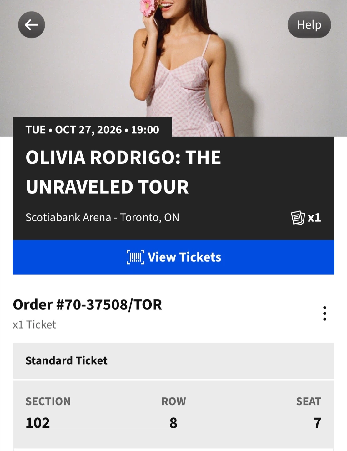 Olivia Rodrigo: The Unraveled Tour