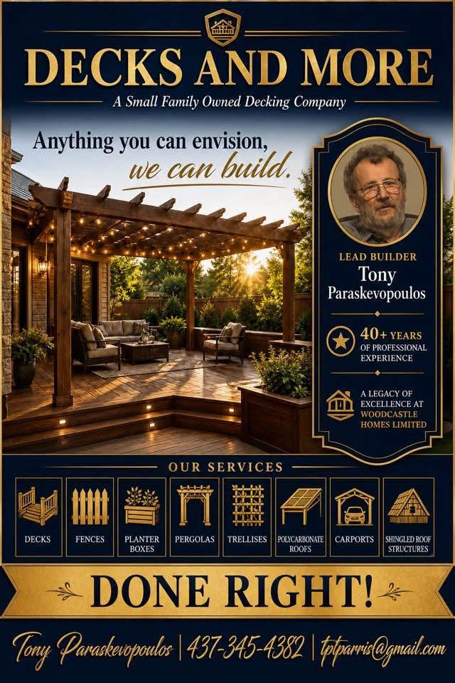Decks and More - Custom Deck Building Services