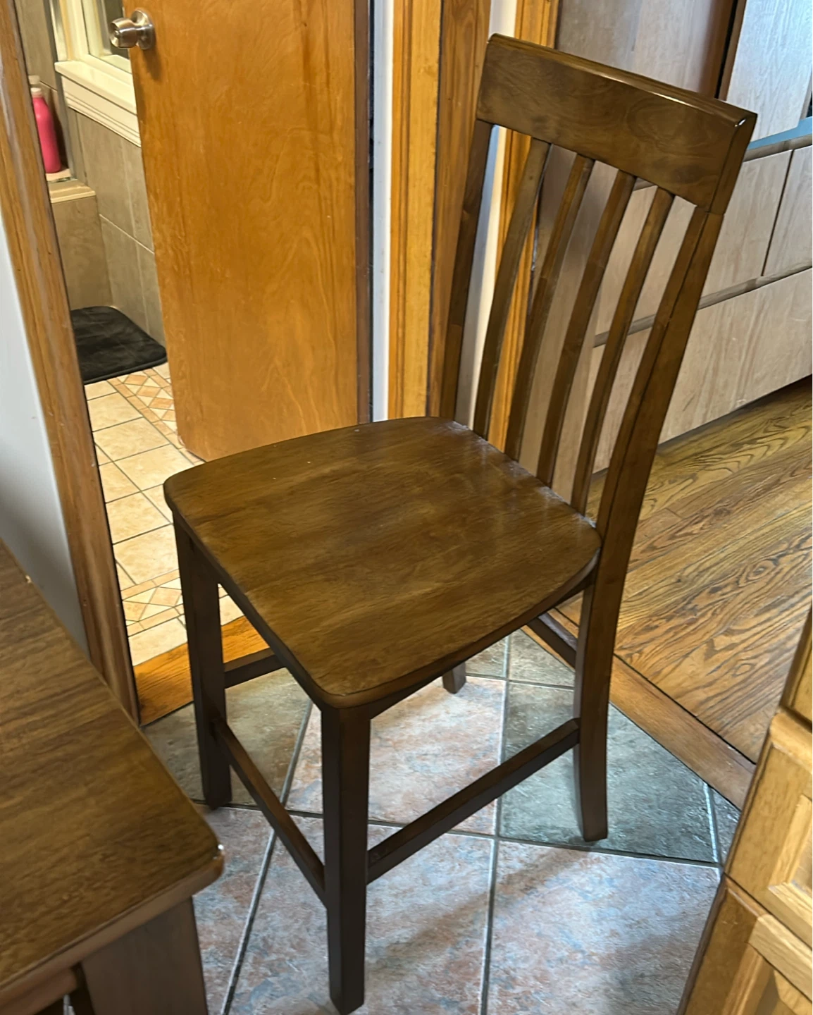 Wooden Dining Table and Chairs Set