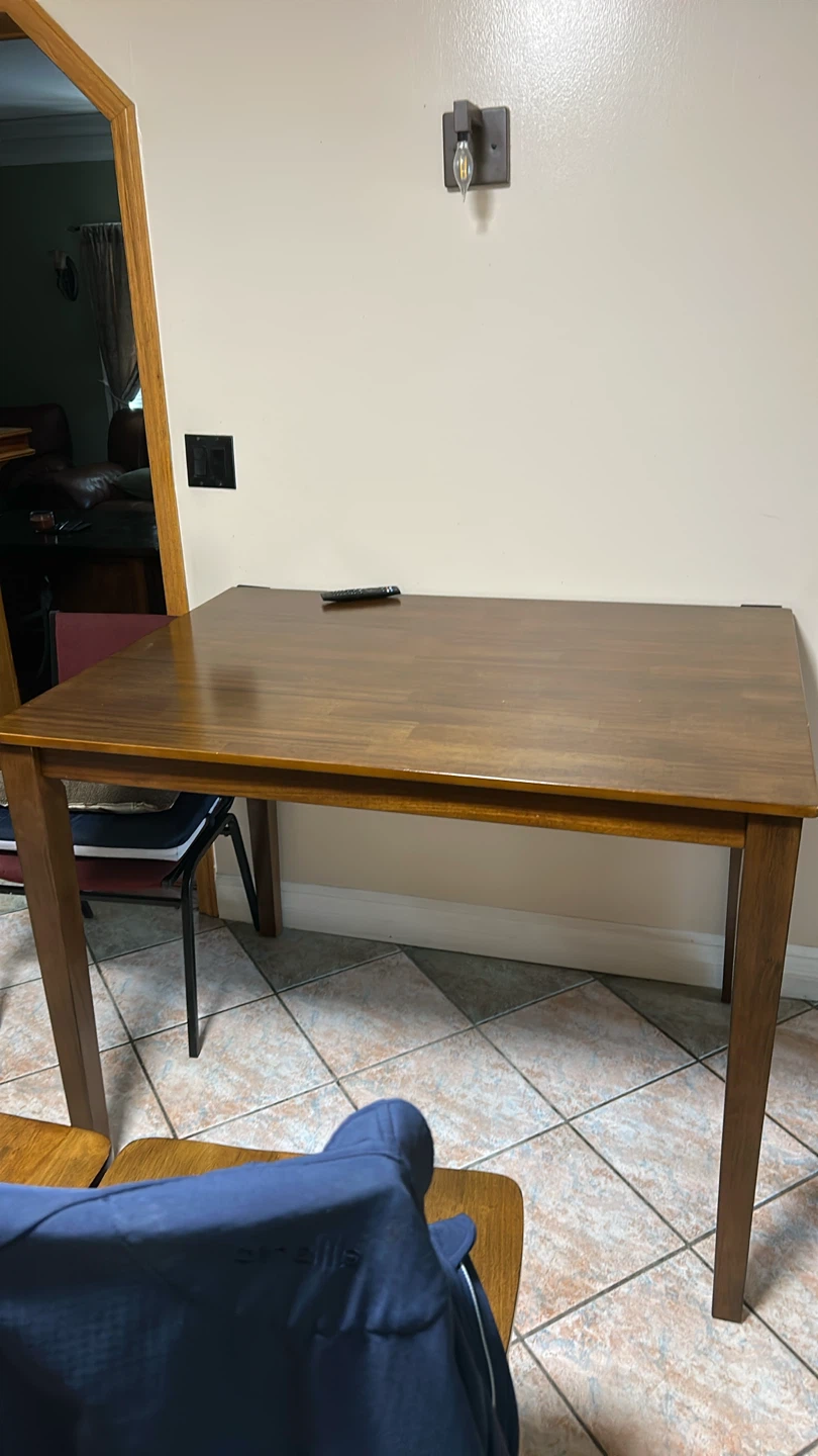 Wooden Dining Table and Chairs Set - photo 2