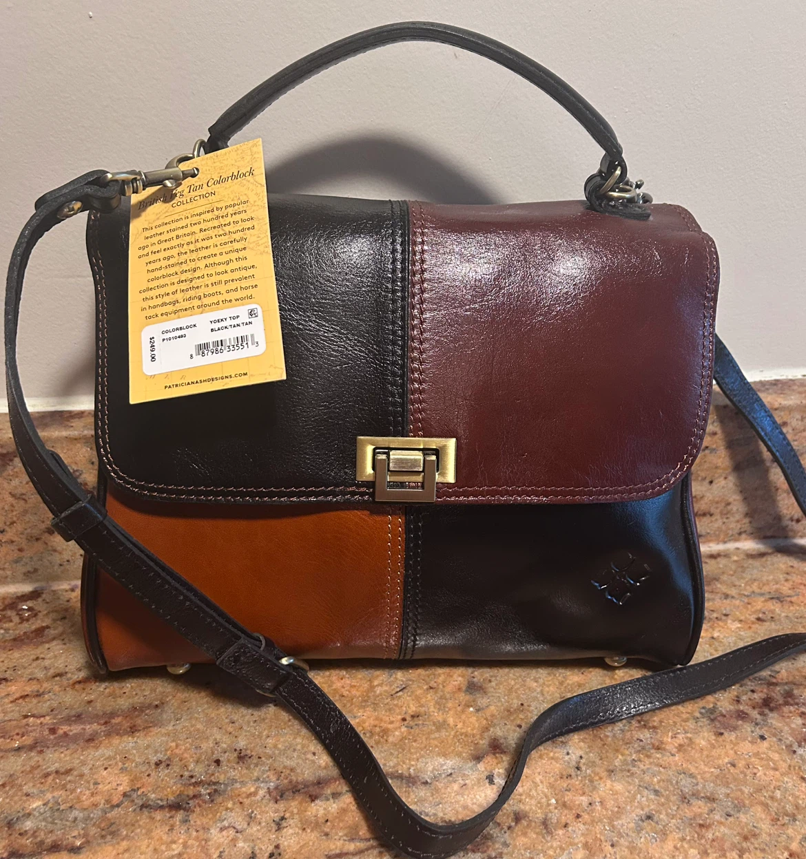 Patricia Nash Colorblock Satchel