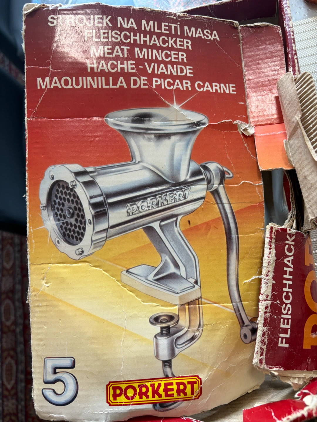 Porkert Meat Mincer