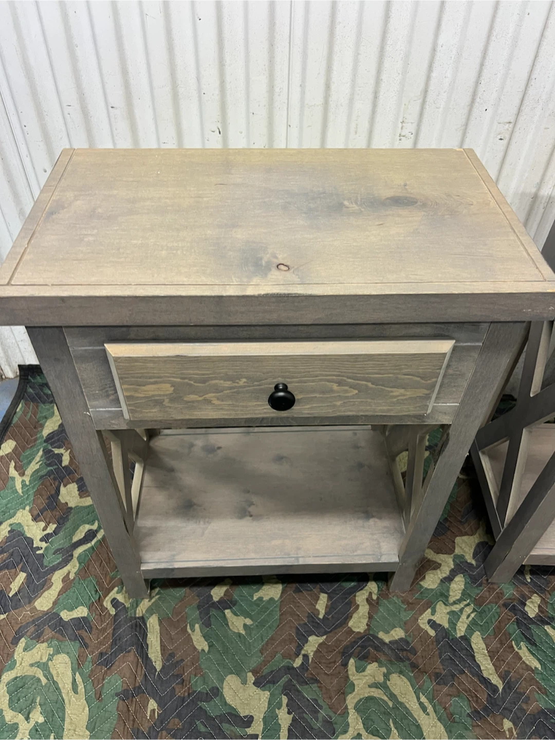 Pair of HOME GOODS Farmhouse Style Nightstands - photo 3