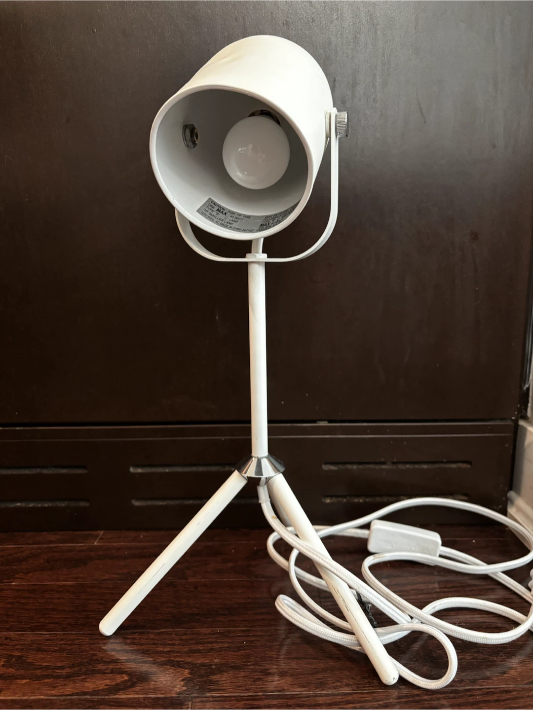 IKEA White Portable Desk Lamp