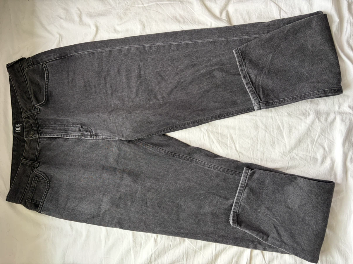 BDG Grey Washed Mom Denim Jeans - photo 2