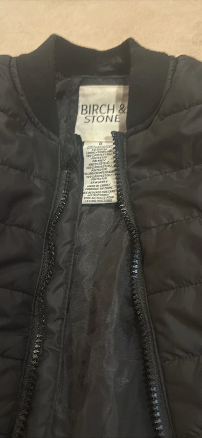 Birch & Stone Black Puffer Vest - 7 years - photo 2