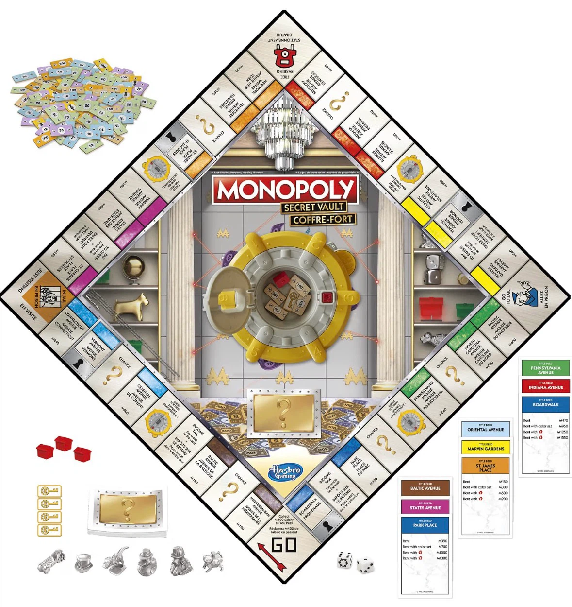Monopoly Secret Vault Board Game - photo 3