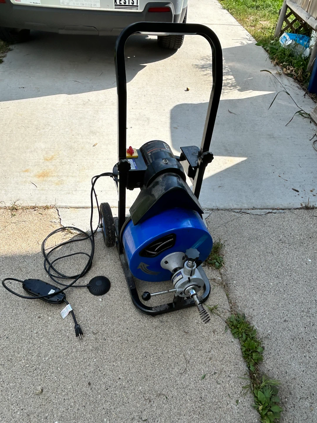 Drain Auger Plumbing Snake - photo 2